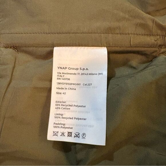 Italian Designer Scuba Olive Bustier - Picture 10 of 10